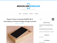 Tablet Screenshot of brooklinewireless.com
